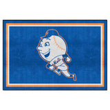 New York Mets 5ft. x 8 ft. Plush Area Rug - Retro Collection