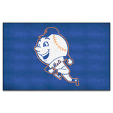 New York Mets Ulti-Mat Rug - 5ft. x 8ft. - Retro Collection