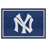 New York Yankees 5ft. x 8 ft. Plush Area Rug - Retro Collection
