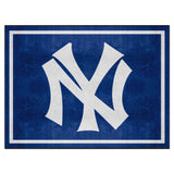 New York Yankees 8ft. x 10 ft. Plush Area Rug - Retro Collection