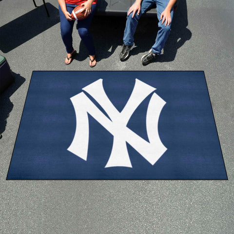 New York Yankees Ulti-Mat Rug - 5ft. x 8ft. - Retro Collection