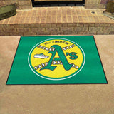 Oakland Athletics All-Star Rug - 34 in. x 42.5 in. - Retro Collection