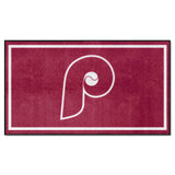 Philadelphia Phillies 3ft. x 5ft. Plush Area Rug - Retro Collection