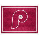 Philadelphia Phillies 8ft. x 10 ft. Plush Area Rug - Retro Collection