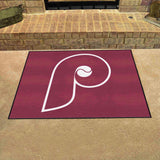 Philadelphia Phillies All-Star Rug - 34 in. x 42.5 in. - Retro Collection
