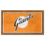New York Giants 3ft. x 5ft. Plush Area Rug - Retro Collection