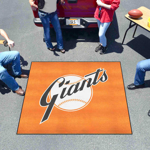 New York Giants Tailgater Rug - 5ft. x 6ft. - Retro Collection