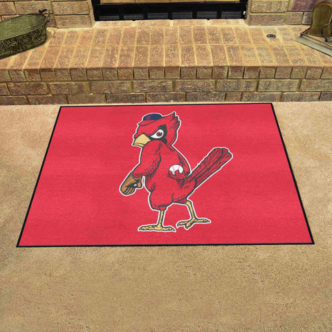 St. Louis Cardinals All-Star Rug - 34 in. x 42.5 in. - Retro Collection