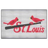 St. Louis Cardinals Ulti-Mat Rug - 5ft. x 8ft. - Retro Collection