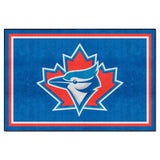 Toronto Blue Jays 5ft. x 8 ft. Plush Area Rug - Retro Collection