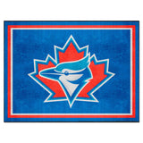 Toronto Blue Jays 8ft. x 10 ft. Plush Area Rug - Retro Collection