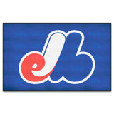 Montreal Expos Ulti-Mat Rug - 5ft. x 8ft. - Retro Collection