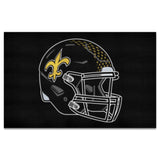 New Orleans Saints Ulti-Mat Rug - 5ft. x 8ft. - Retro Collection