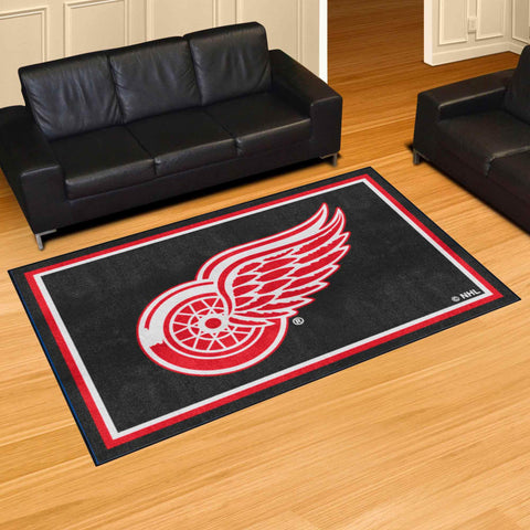Detroit Red Wings 5ft. x 8 ft. Plush Area Rug