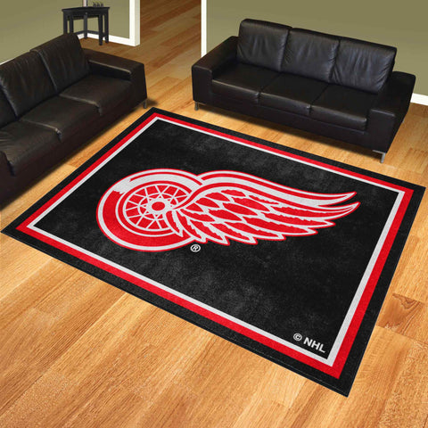 Detroit Red Wings 8ft. x 10 ft. Plush Area Rug