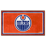 Edmonton Oilers 3ft. x 5ft. Plush Area Rug