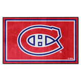 Montreal Canadiens 4ft. x 6ft. Plush Area Rug