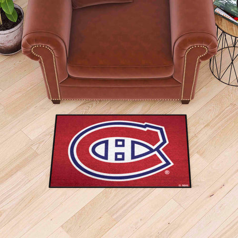 Montreal Canadiens Starter Mat Accent Rug - 19in. x 30in.