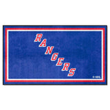 New York Rangers 3ft. x 5ft. Plush Area Rug