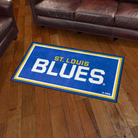 St. Louis Blues 3ft. x 5ft. Plush Area Rug
