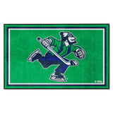 Vancouver Canucks 4ft. x 6ft. Plush Area Rug