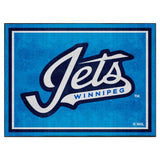 Winnipeg Jets 8ft. x 10 ft. Plush Area Rug
