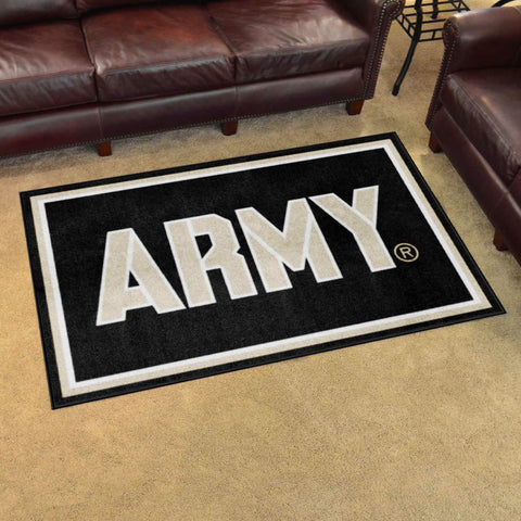 Army West Point Black Knights 4ft. x 6ft. Plush Area Rug