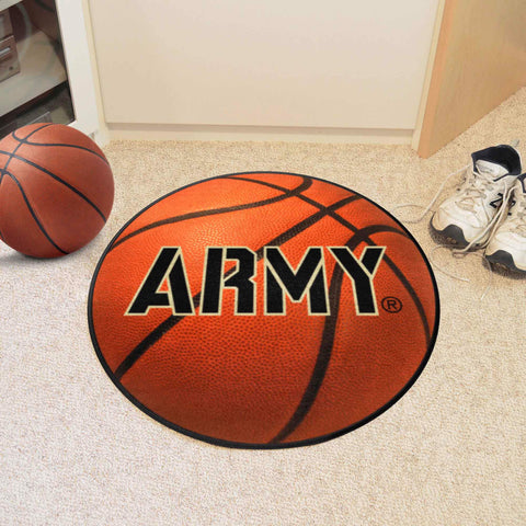 Army West Point Black Knights Basketball Rug - 27in. Diameter