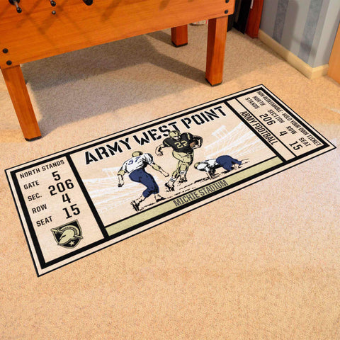 Army West Point Black Knights Ticket Runner Rug - 30in. x 72in.