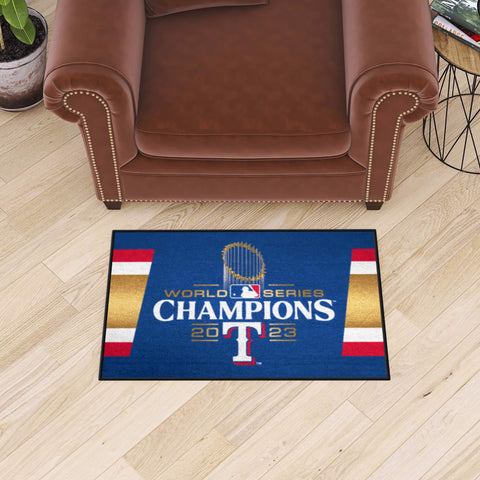 Texas Rangers - 2023 World Series Champions Starter Mat