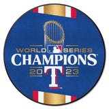 Texas Rangers - 2023 World Series Champions Baseball Rug