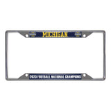 Michigan 2023-24 National Champions License Plate Frame