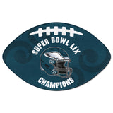 2024-25 Super Bowl LIX Champions - Eagles Football Mat
