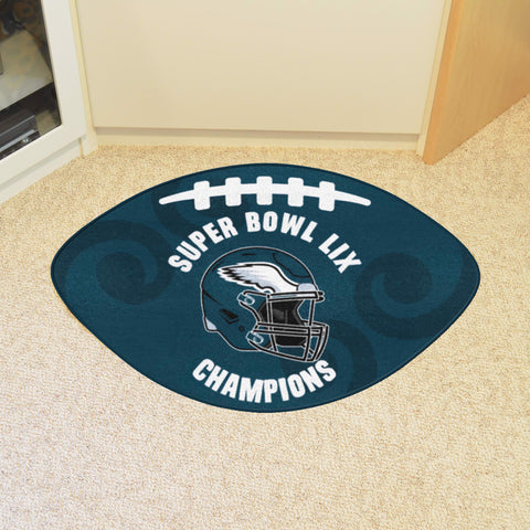 2024-25 Super Bowl LIX Champions - Eagles Football Mat