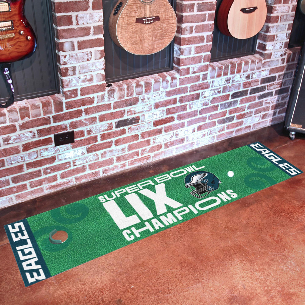 2024-25 Super Bowl LIX Champions - Eagles Putting Green Mat