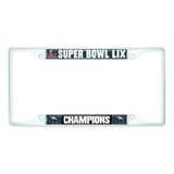 2024-25 Super Bowl LIX Champions - Eagles White Frame