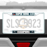 2024-25 Super Bowl LIX Champions - Eagles White Frame
