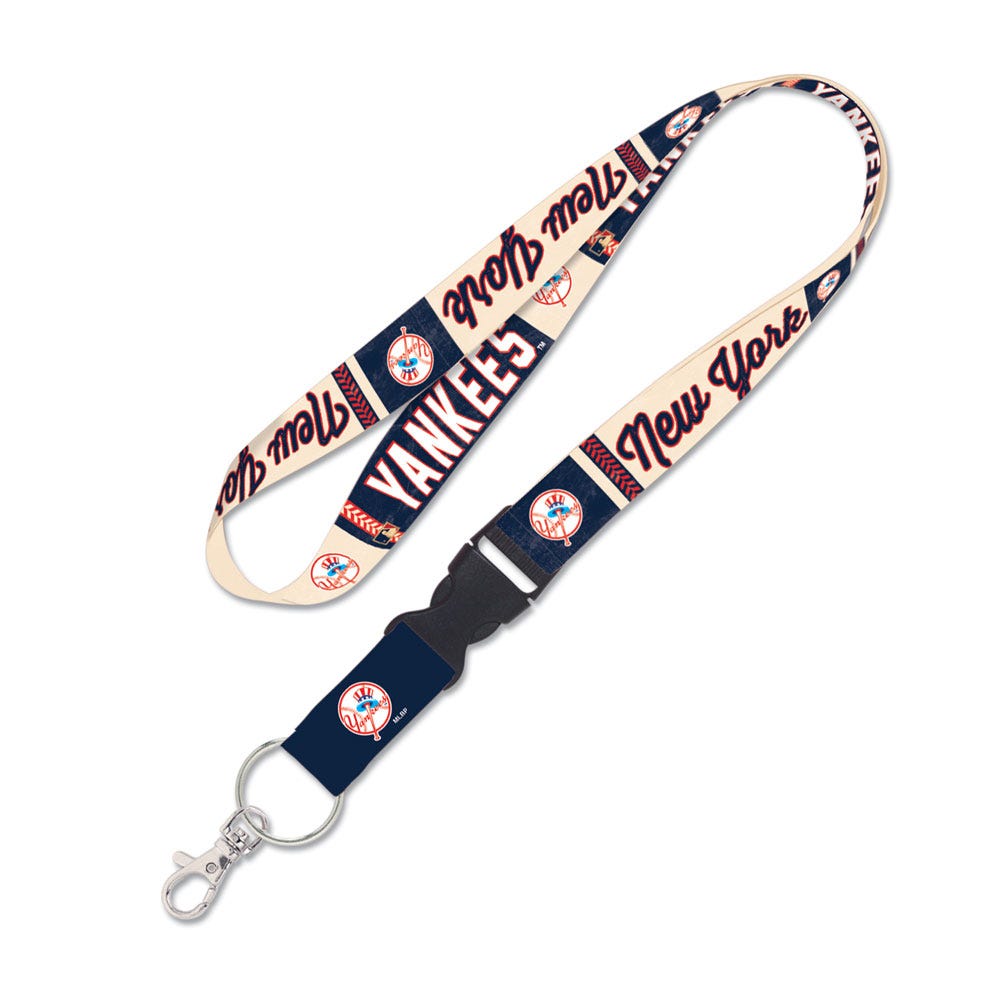 New York Yankees Lanyard with Detachable Buckle Cooperstown Special Order