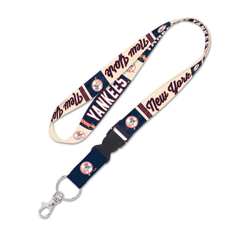 New York Yankees Lanyard with Detachable Buckle Cooperstown Special Order