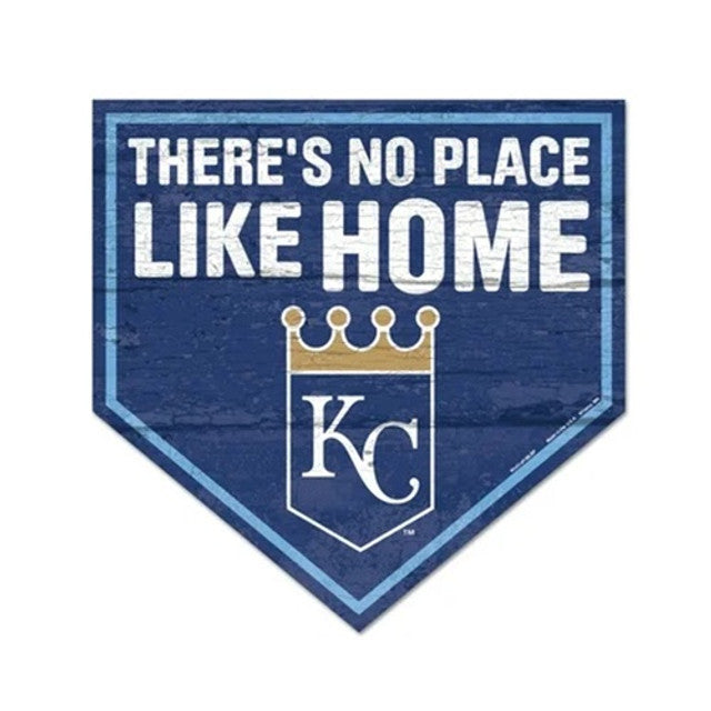 Kansas City Royals Sign Wood Homeplate