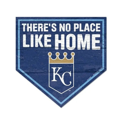 Kansas City Royals Sign Wood Homeplate