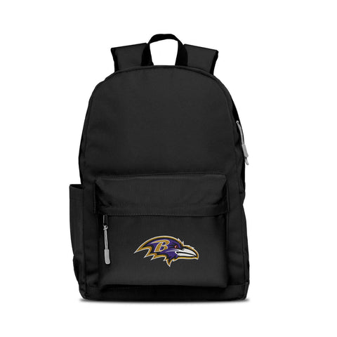Baltimore Ravens Backpack Campus Laptop Black with Gray