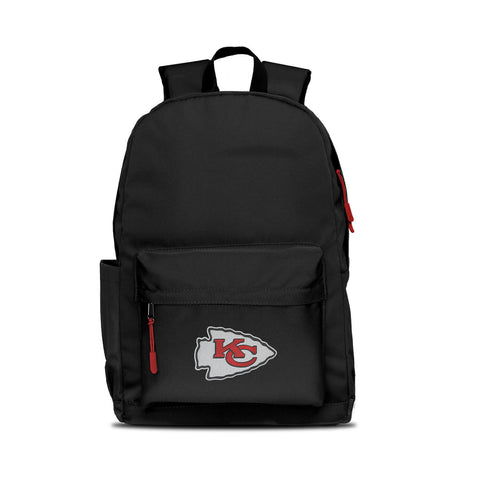 Kansas City Chiefs Backpack Campus Laptop Black with Red