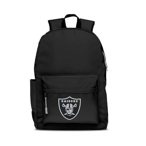 Las Vegas Raiders Backpack Campus Laptop Black with Gray