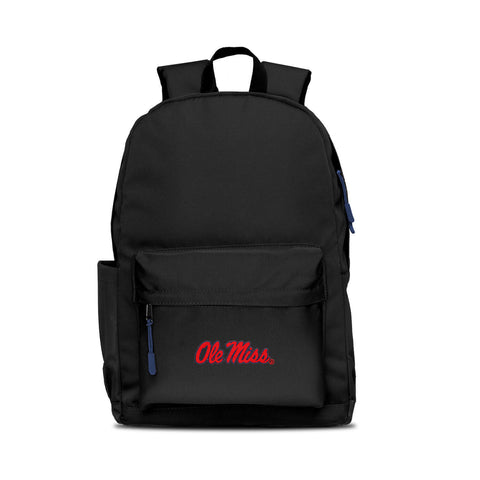 Mississippi Rebels Backpack Campus Laptop Black With Navy