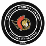NHL - Ottawa Senators Puck Mat