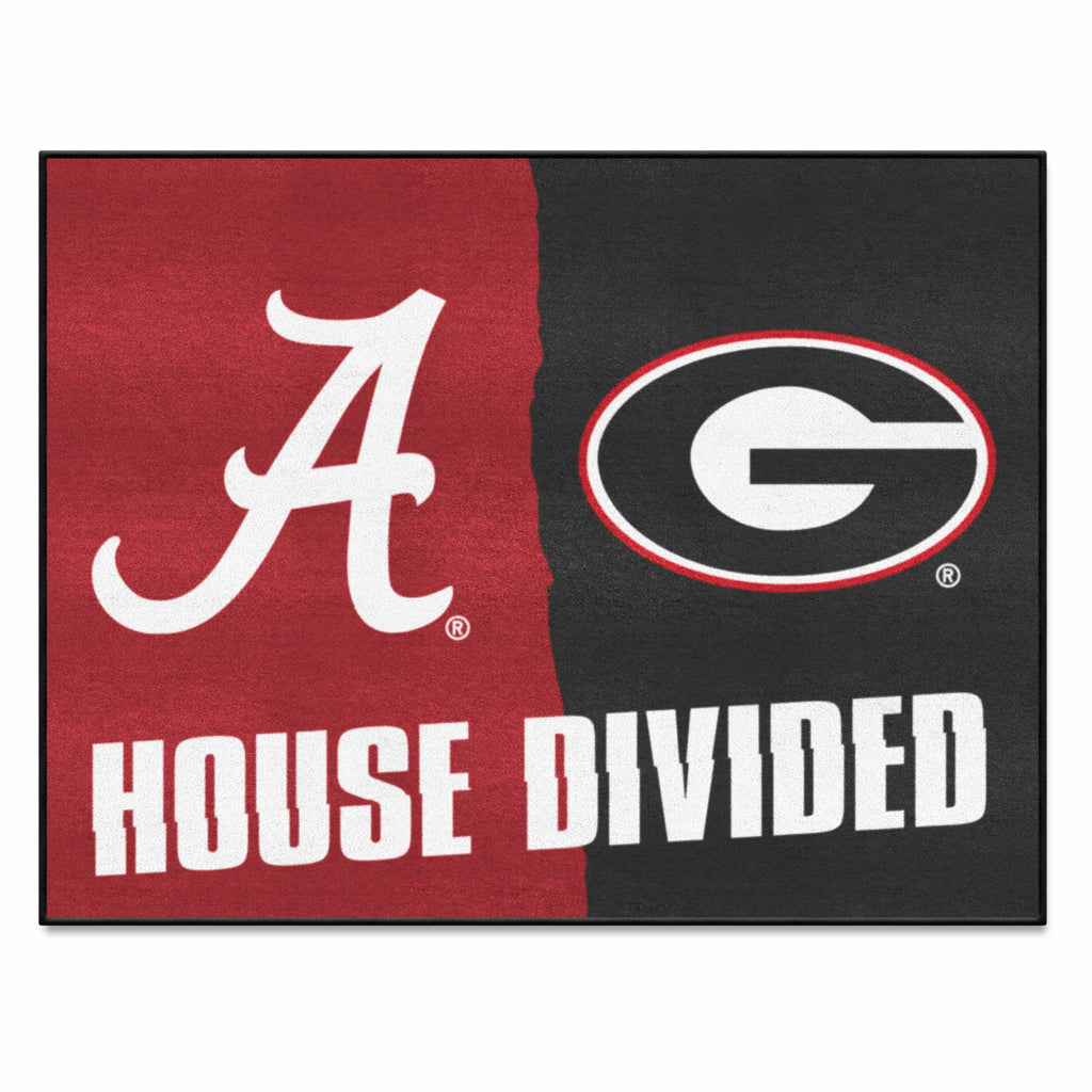 House Divided Mat - Alabama / Georgia