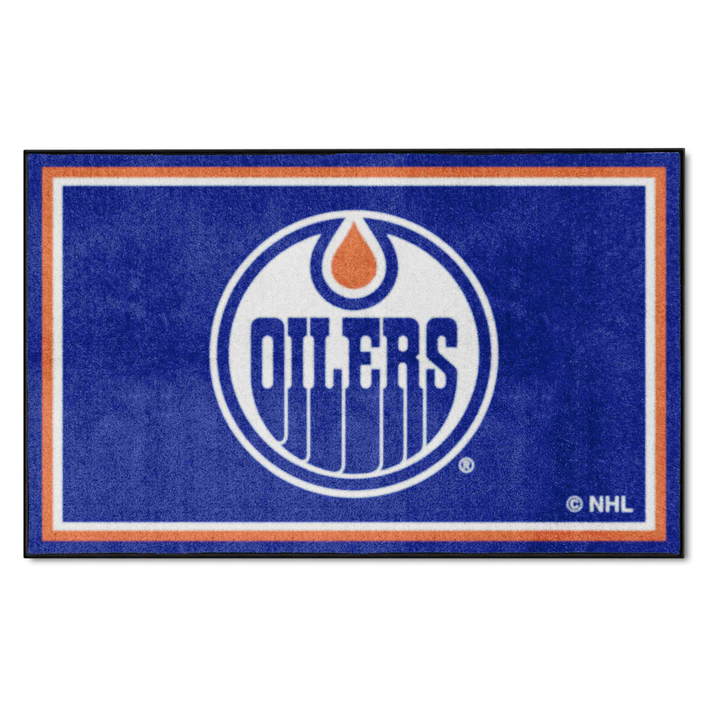 NHL - Edmonton Oilers 4x6 Rug