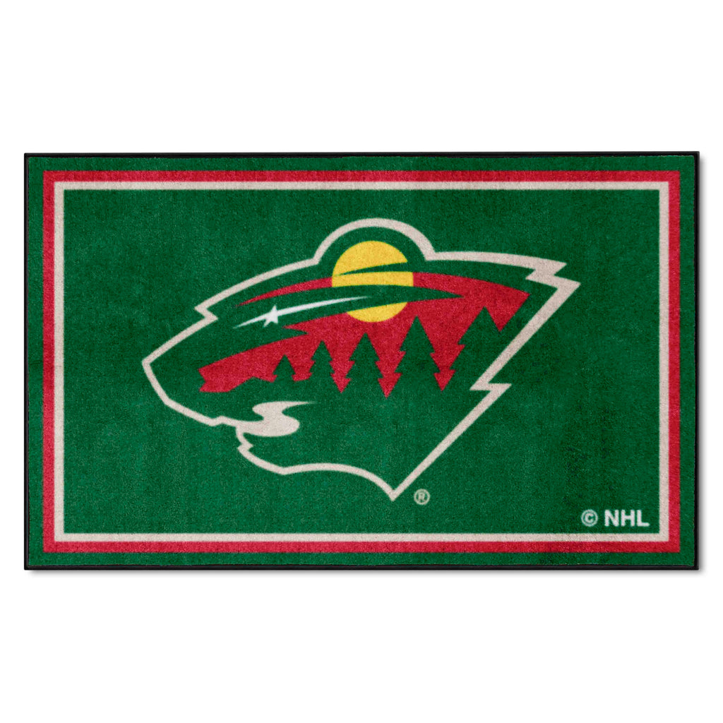 NHL - Minnesota Wild 4x6 Rug