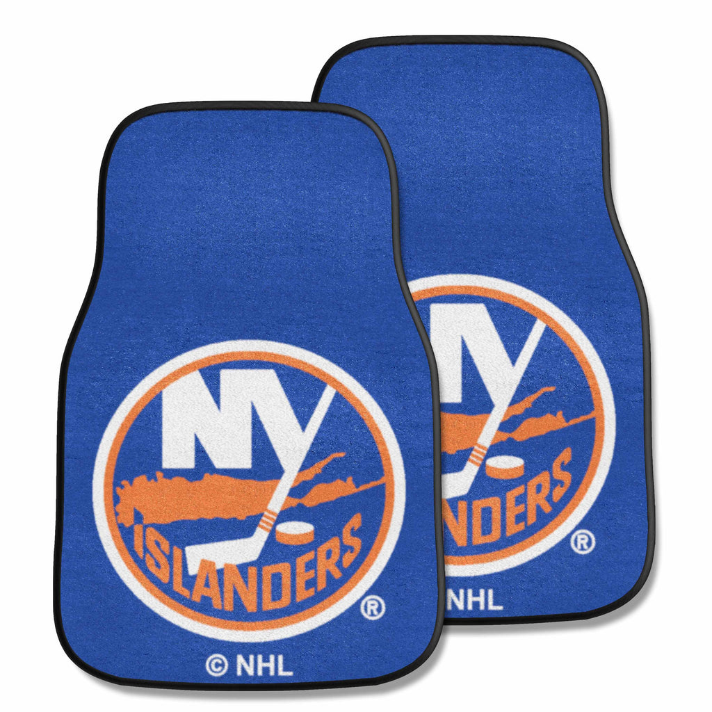NHL - New York Islanders 2-pc Carpet Car Mat Set